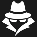 Spy Shop Logo on black background