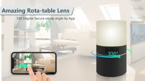 HD 1080P Desk Lamp Security Wi-Fi Camera