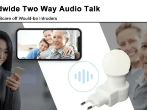 HD 1080P Mini Lamp WiFi Security Camera